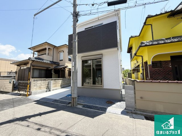 高槻市東五百住町　第1期　新築一戸建ての外観|安心の10年保証！外観を美しく保ち、雨水で汚れを落とします！気になることがありましたら、お気軽にお問い合わせください！