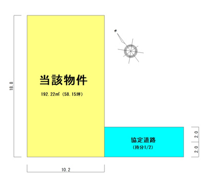 【区画図】 | 田方郡函南町上沢 売地