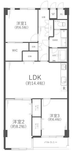 JR京浜東北線「鶴見」東寺尾ハイツB棟の画像