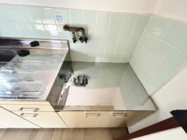 宝塚市平井２丁目のアパートのキッチン|使いやすいキッチンです