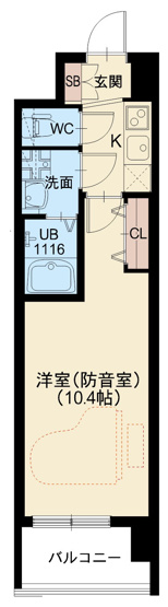 【間取り】 | THE MUSIC COURT
