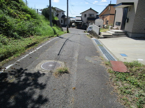 玖珂町の前面道路含む現地写真