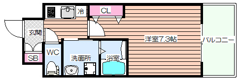 【間取り】 | アスリート本町リバーウエスト