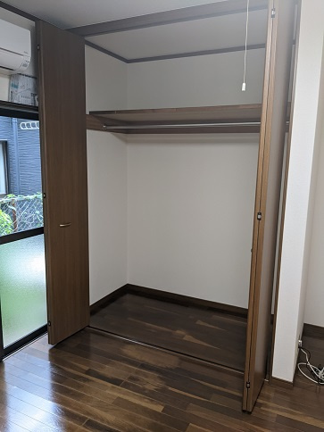 三鷹市大沢６丁目のアパートの収納