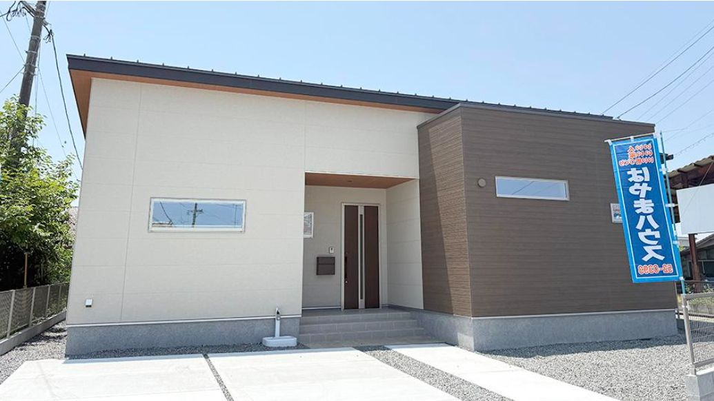 都城市山之口町花木の新築一戸建の外観