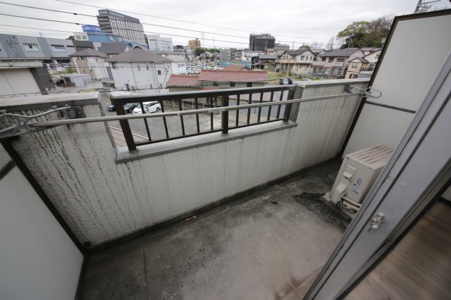 ヴァーチューハウスのバルコニー