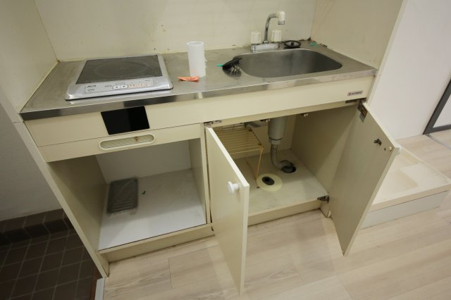 ヴァーチューハウスのキッチン