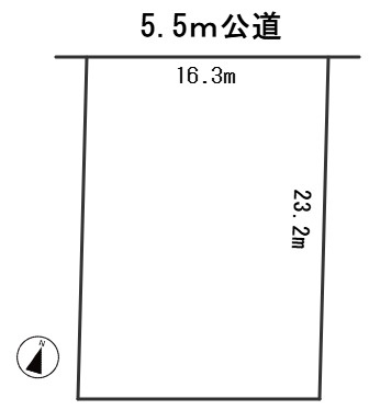 ６４７８０　岐阜市島田中町土地