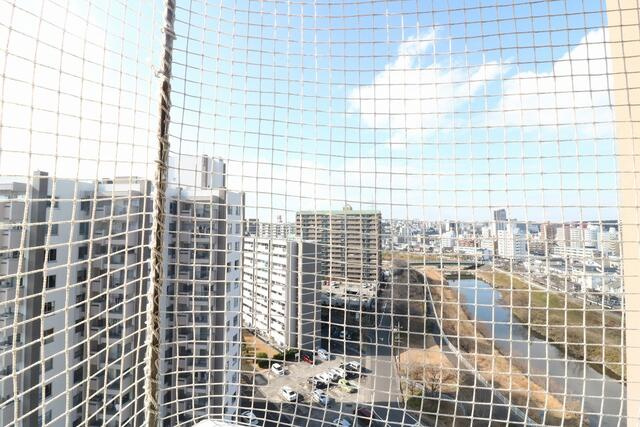 天白第四住宅6号棟の展望|13階部分からの眺望。日当たり・眺望ともに良好です。