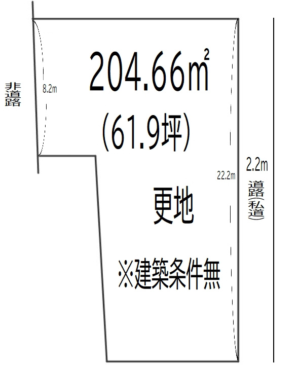 北白川下別当町 土地の土地図