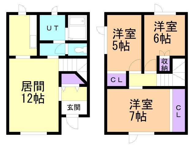 ケントタウンの間取り