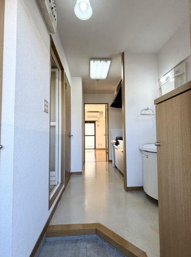 熊本市南区御幸笛田４丁目の賃貸マンションの玄関