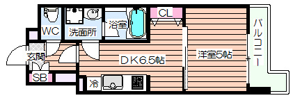 【間取り】 | BRAVI南堀江