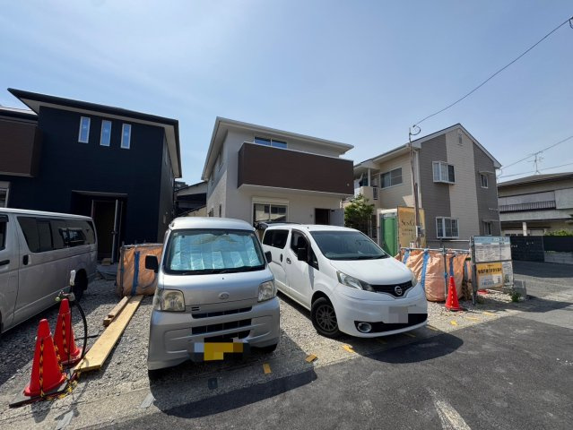 SUN COURTーサンコート－小倉南区中曽根1丁目【小倉南区　新築戸建て】の外観|現地撮影　2025,5,12　SUN COURTーサンコート－小倉南区中曽根1丁目【小倉南区　新築戸建て】