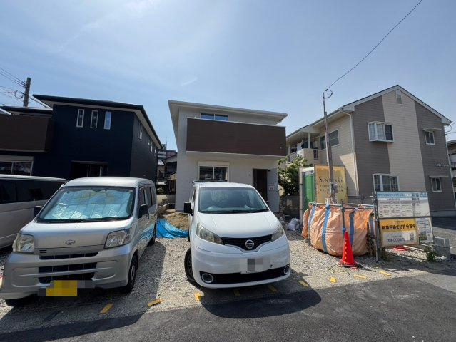 SUN COURTーサンコート－小倉南区中曽根1丁目【小倉南区　新築戸建て】の外観|現地撮影　2025,5,12　SUN COURTーサンコート－小倉南区中曽根1丁目【小倉南区　新築戸建て】