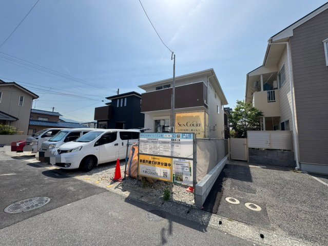 SUN COURTーサンコート－小倉南区中曽根1丁目【小倉南区　新築戸建て】の外観|現地撮影　2025,5,12　SUN COURTーサンコート－小倉南区中曽根1丁目【小倉南区　新築戸建て】