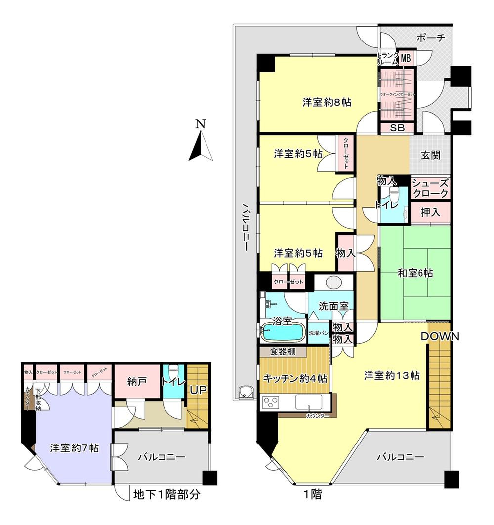 プラネスーペリア香里の間取り|間取り図はいかがですか？ご希望を叶える間取りですか？リビングの広さは？水回りの位置は？カウンターキッチン？など色々な情報が集約されています。弊社ではリフォームなどのご相談も承っております。