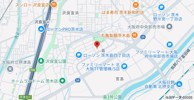 モアクレストの地図
