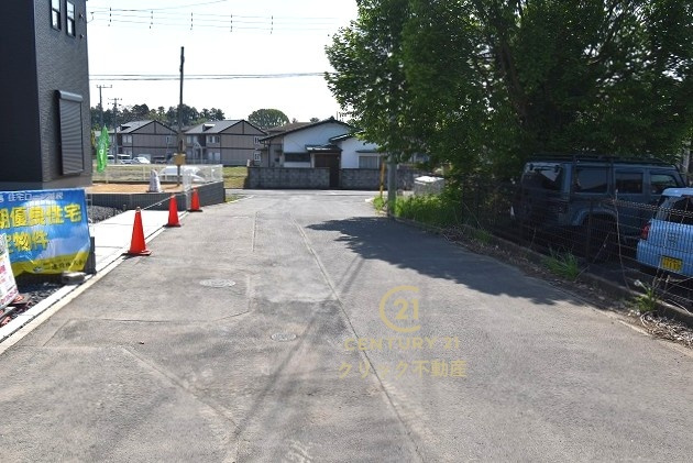 リーブルガーデン  水戸市見川　第14　1の前面道路含む現地写真|現地撮影（2025年4月）