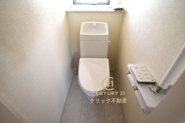 リーブルガーデン  水戸市見川　第14　1のトイレ|１階と２階、２ヶ所に清潔なトイレ。
毎日使う空間と機能だから、いつまでも清潔なスペースであってほしいのがトイレです。