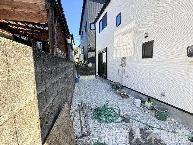 鎌倉市関谷新築戸建ての外観|外はこのようになっています