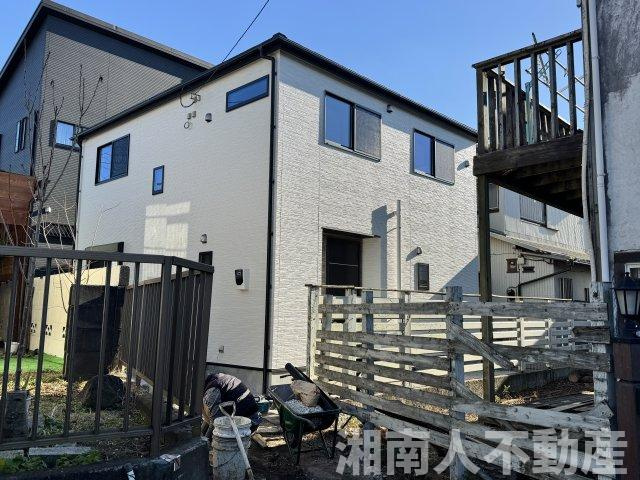 鎌倉市関谷新築戸建ての外観|きれいな外観です