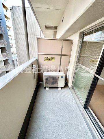 カルム千昇Ⅱのバルコニー