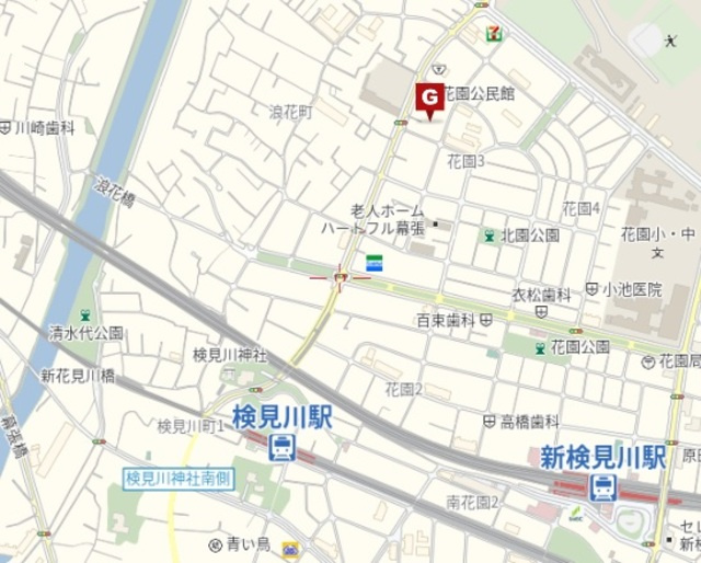 メゾン　ファミーユの地図|★案内図★