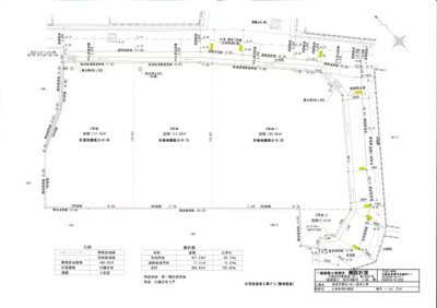 【地図】 | 貝塚市橋本売土地（角地） | ３号地-1が売買対象地です