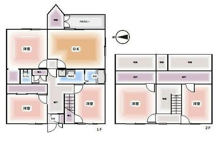 忍ケ丘クレセントヴィラF棟の間取り|間取り図はいかがですか？ご希望を叶える間取りですか？リビングの広さは？水回りの位置は？カウンターキッチン？など色々な情報が集約されています。弊社ではリフォームなどのご相談も承っております。