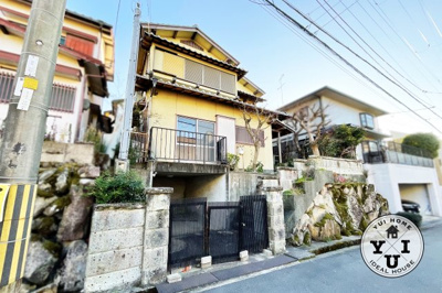 【外観】 | 宇治市広野町尖山　注文住宅　建築条件なし　土地 | 最寄りの駅は、JR奈良線『新田駅』徒歩20分です。また徒歩4分の場所にある京阪バス『太陽が丘西ゲート前』を乗車すれば、近鉄京都線『大久保駅』へ行くことが可能です♪
