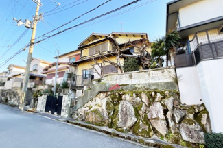 【外観】 | 宇治市広野町尖山　注文住宅　建築条件なし　土地 | 前道幅員6ｍですので、運転が苦手な方も安心して駐車ができますね(^-^)