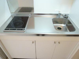 キッチンでお料理をお楽しみください