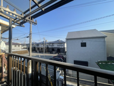 【展望】 | 愛宕山貸家 | バルコニーからの景色です