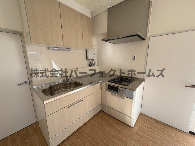 枚方ハイツ弐号棟のキッチン
