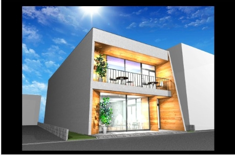 仮称草津駅前ビルの外観