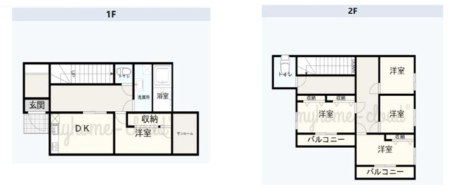【間取り】 | 5DKは、ダイニングキッチンと5つの居室がある間取り。非常に大人数のご家庭や、二世帯住宅、または複数人でのシェアハウスなどに最適。食事スペースとくつろぎの場を分け、個室も十分で確保快適に過ごせますよ。