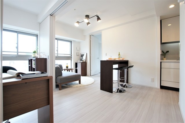 Dimus大手町ノースの居間・リビング|モデルルーム