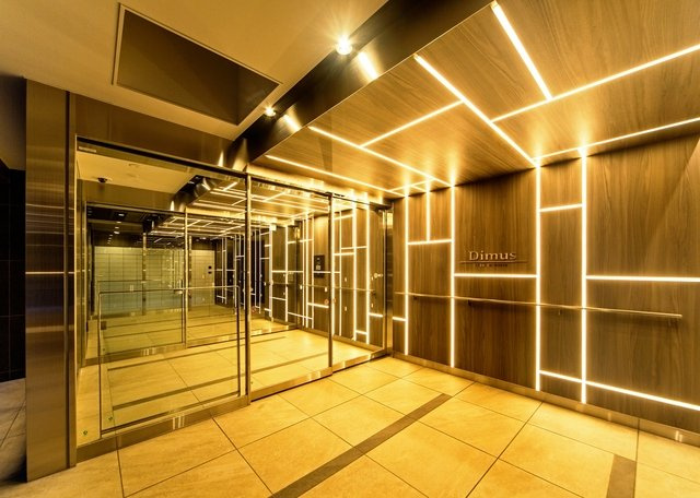 Dimus大手町ノースのエントランス