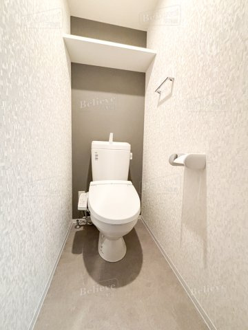 S-RESIDENCE六ツ門abreastIIのトイレ|嬉しい温水洗浄便座付き★