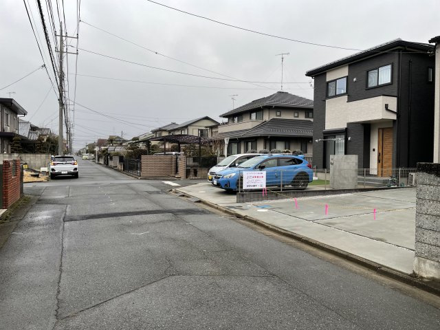 【前面道路含む現地写真】 | 深谷市常盤町　未入居戸建　全2棟　2号棟