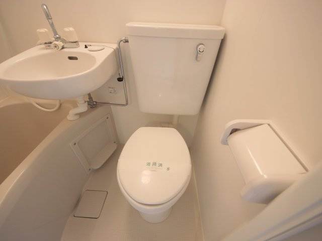 フェリス東生駒のトイレ