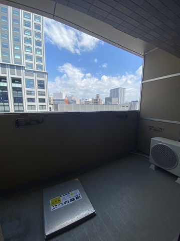 サムティレジデンス平和大通りのバルコニー