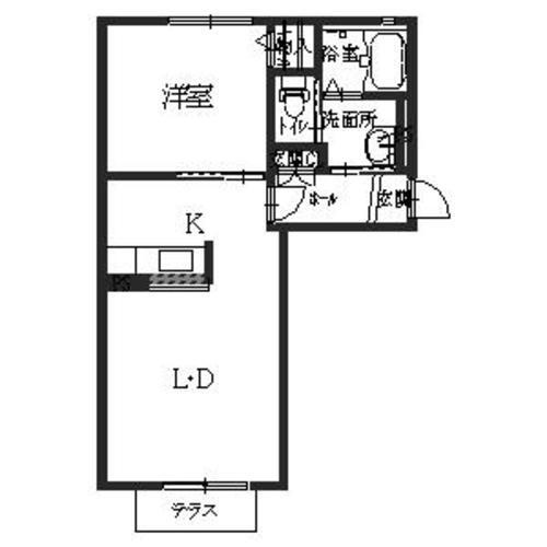 ウェル・エンジュの間取り