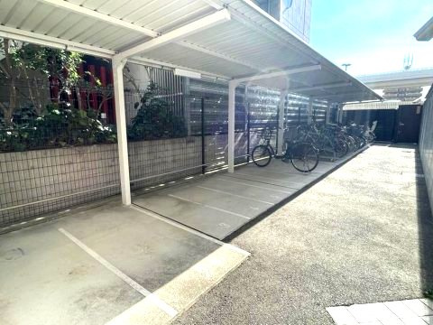 ワコーレ住吉本町ファーストのその他共用部分|駐輪場です