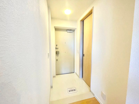 ワコーレ住吉本町ファーストの玄関|シューズクローゼットがあり玄関です