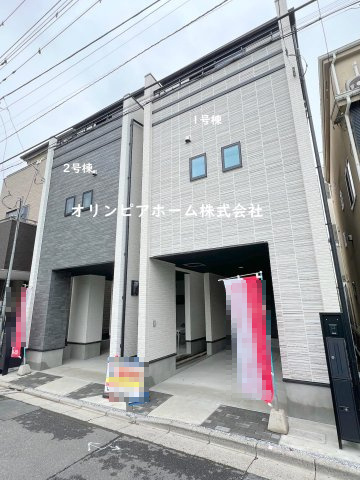 新築戸建て　江東区大島８丁目　16.24坪 2号棟　カースペース付の外観