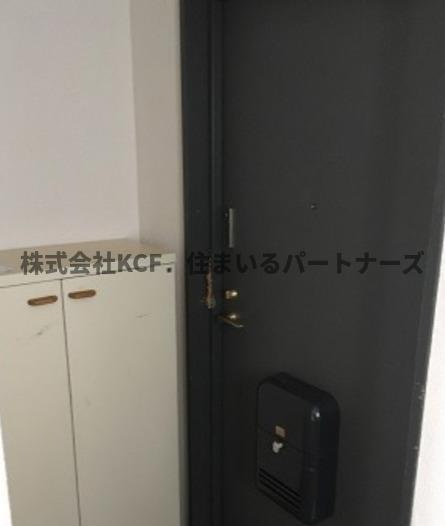 トランプヒルズの玄関|収納もある玄関です