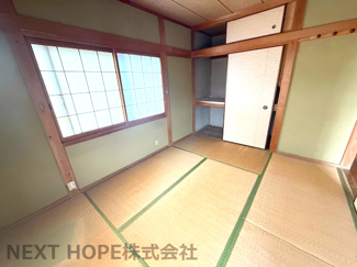 【和室】 | 川西市錦松台中古テラスハウス　 | １階和室６帖です♪天袋付きの押入れも有り、たくさんの収納ができます！！