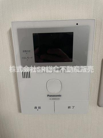 善根寺町1丁目中古戸建のセキュリティ|モニター付きインターホンがあり女性やお子様にも安心です！